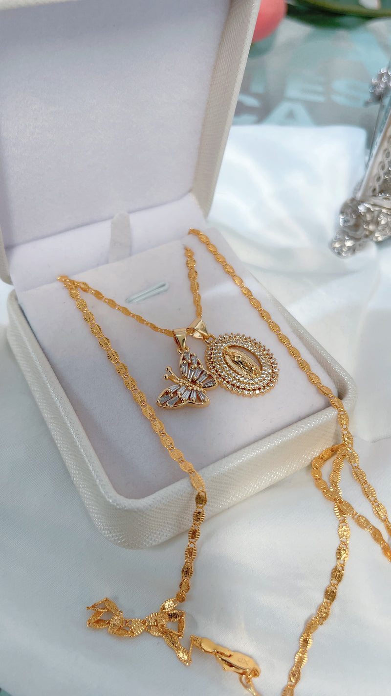 Butterfly-Mary Necklace