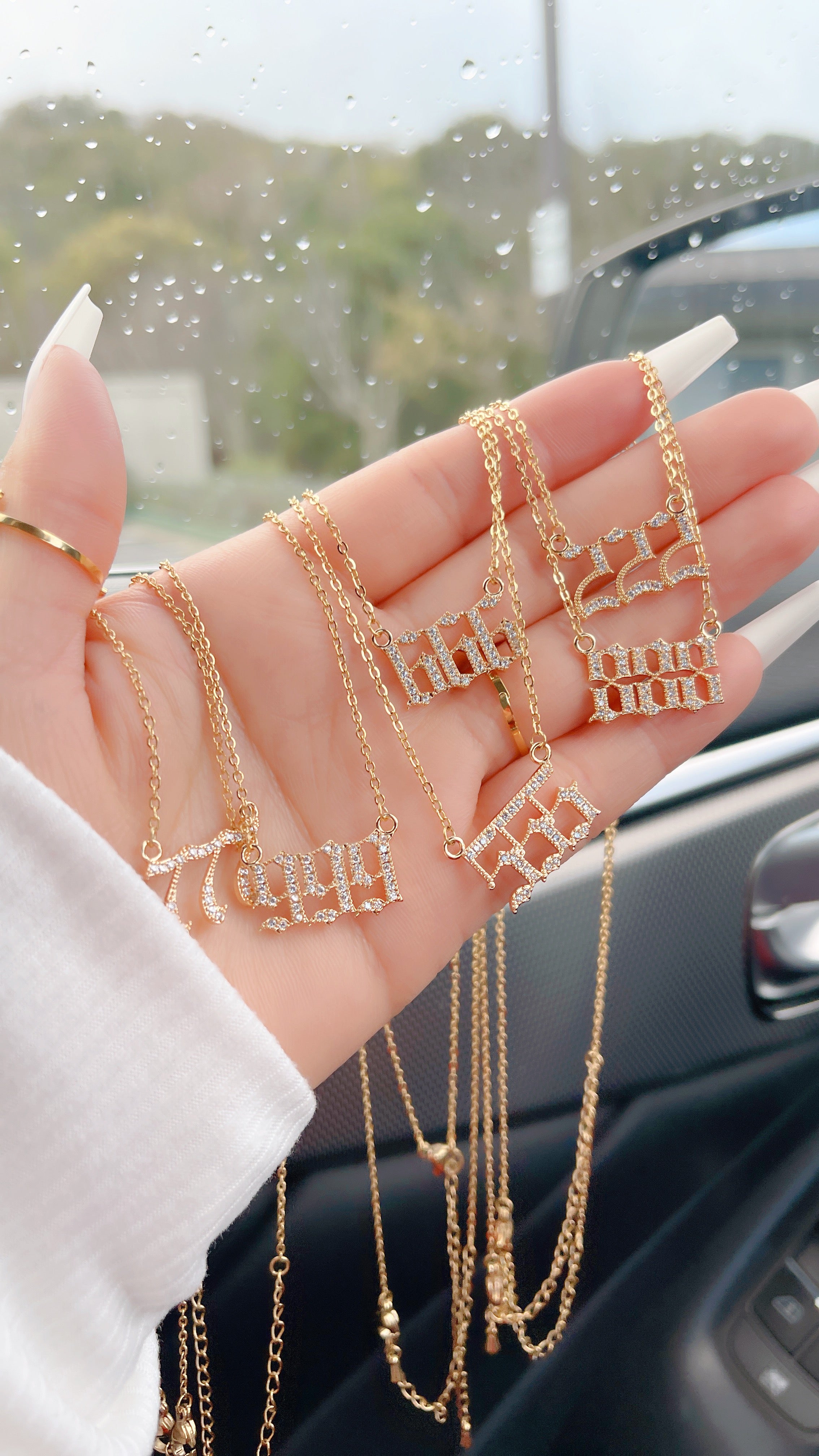 Collar de número de ángel