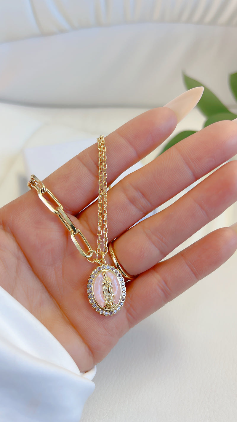 Strawberry Mary Necklace
