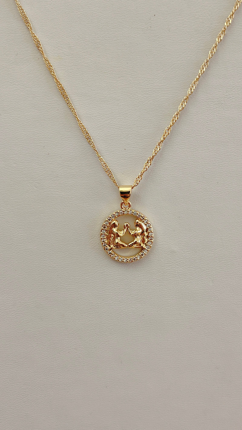 Diamond Zodiac Necklace