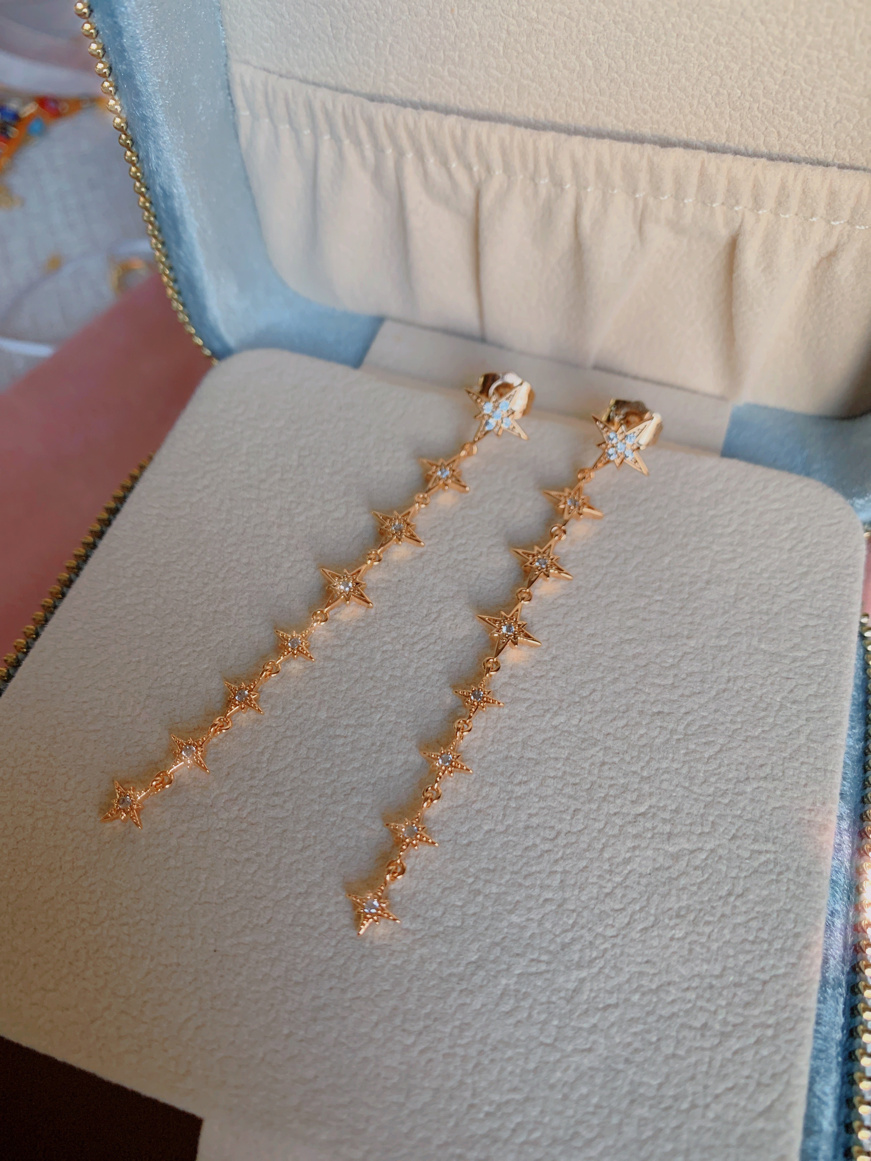 Star Strip Earrings