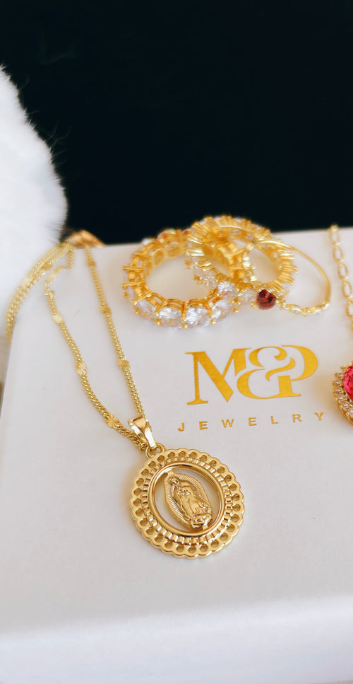 Virgin Mary Necklace