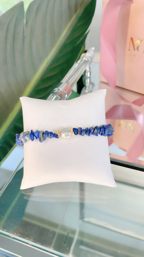 Pulsera Cristal Sodalita