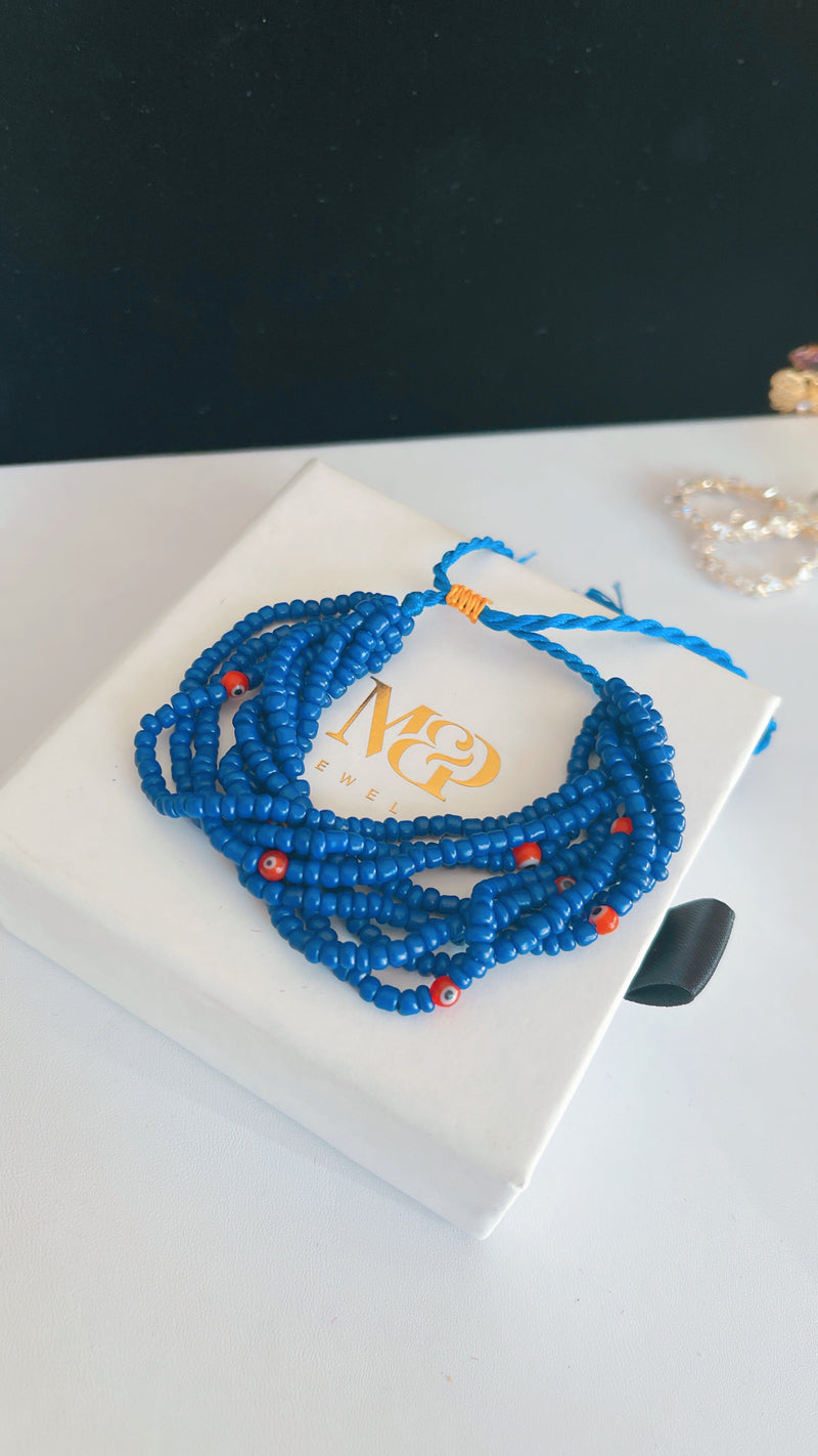 Pulsera Mal de Ojo Azul