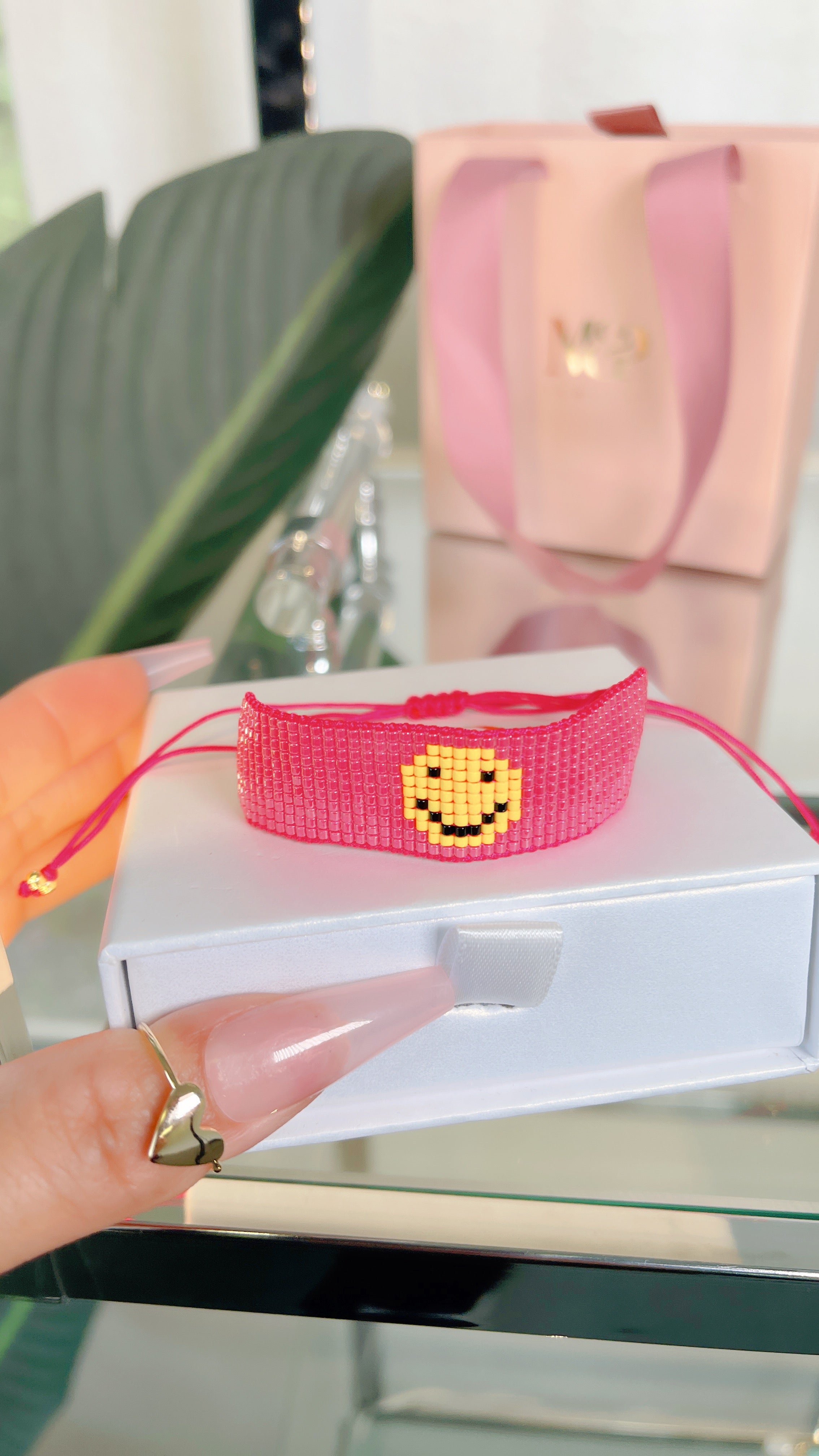 Ser feliz pulsera