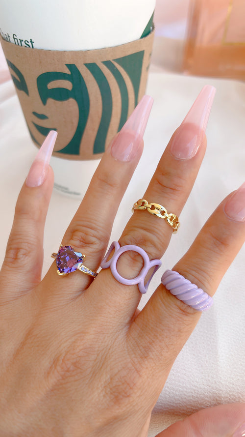 Lavender Matrix Ring
