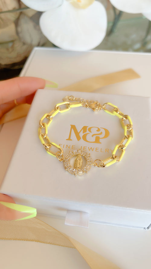 Juego de pulseras de neón Mary