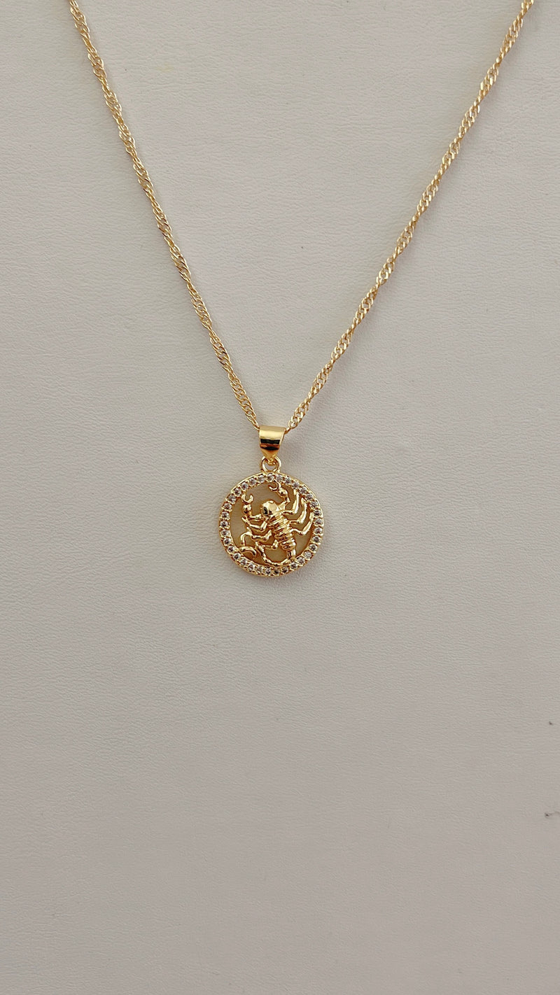 Diamond Zodiac Necklace