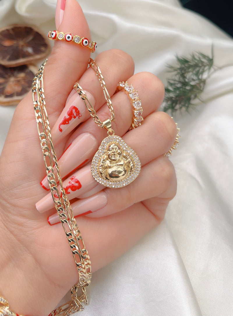 Gold Buddha Necklace