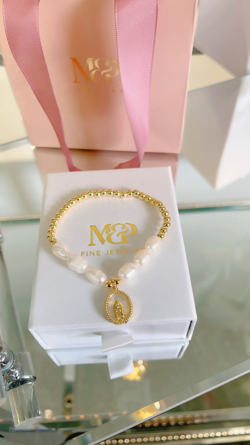 Mary Pearl Bracelet