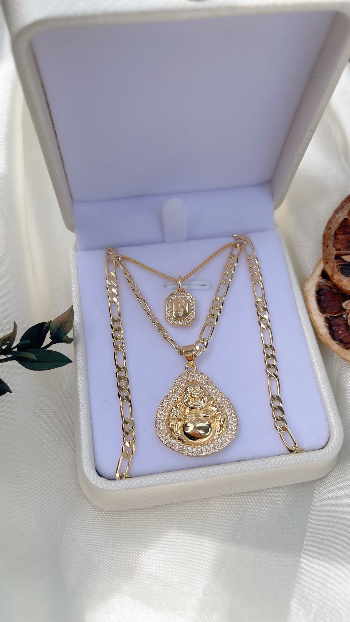 conjunto de collar de buda inicial