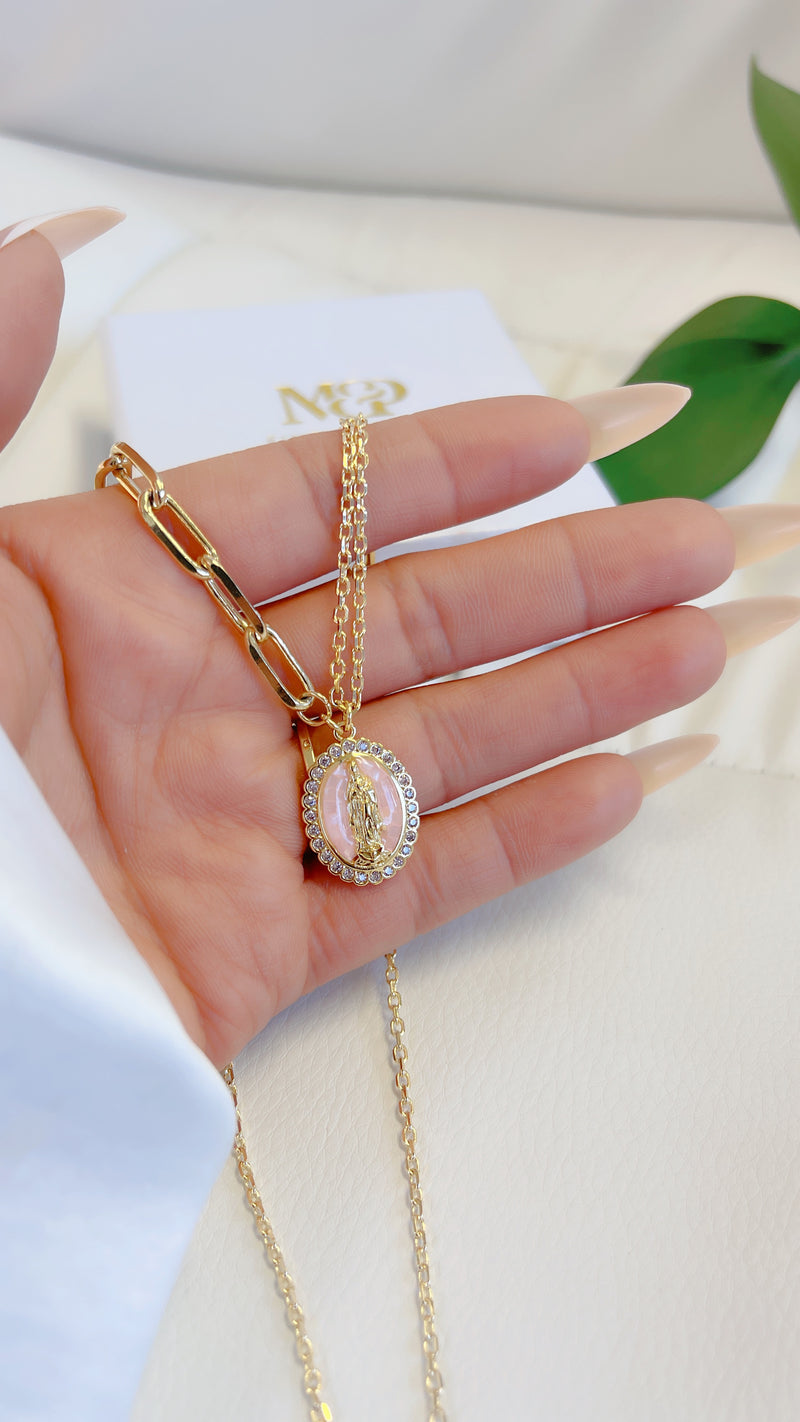 Strawberry Mary Necklace