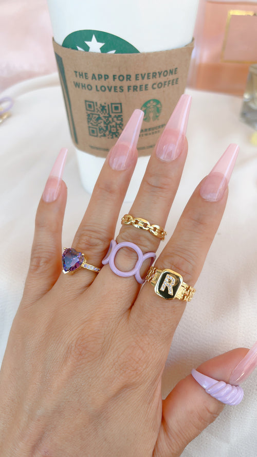 Lavender Matrix Ring