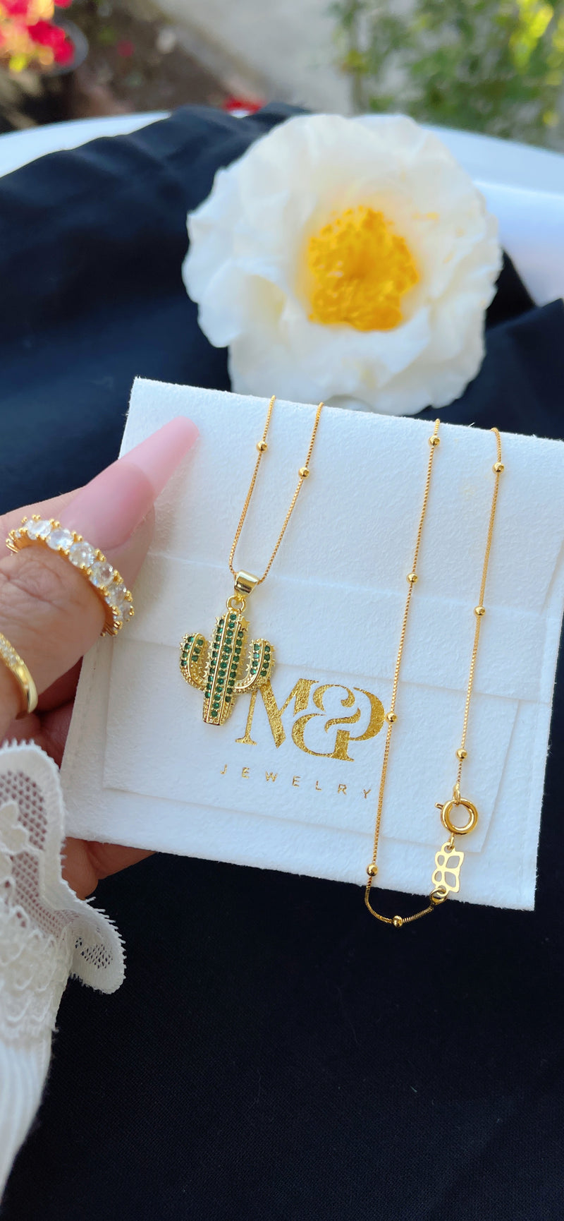 Collar de cactus