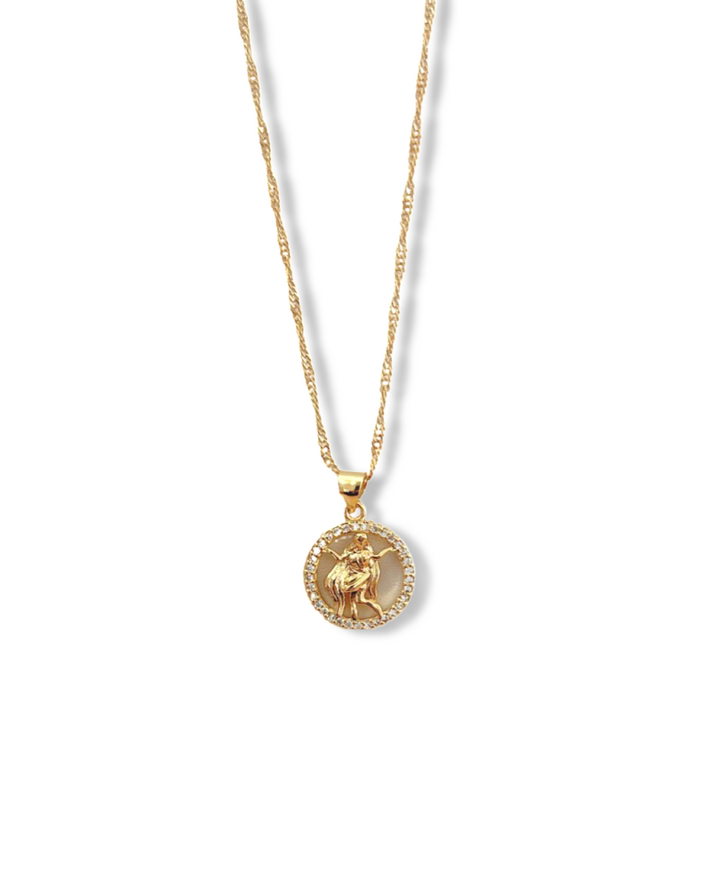 Diamond Zodiac Necklace