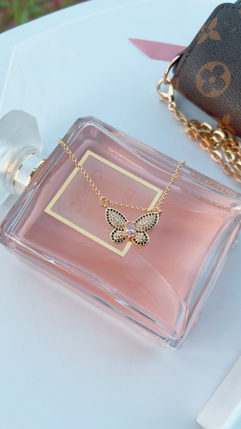Buttercup Butterfly Necklace
