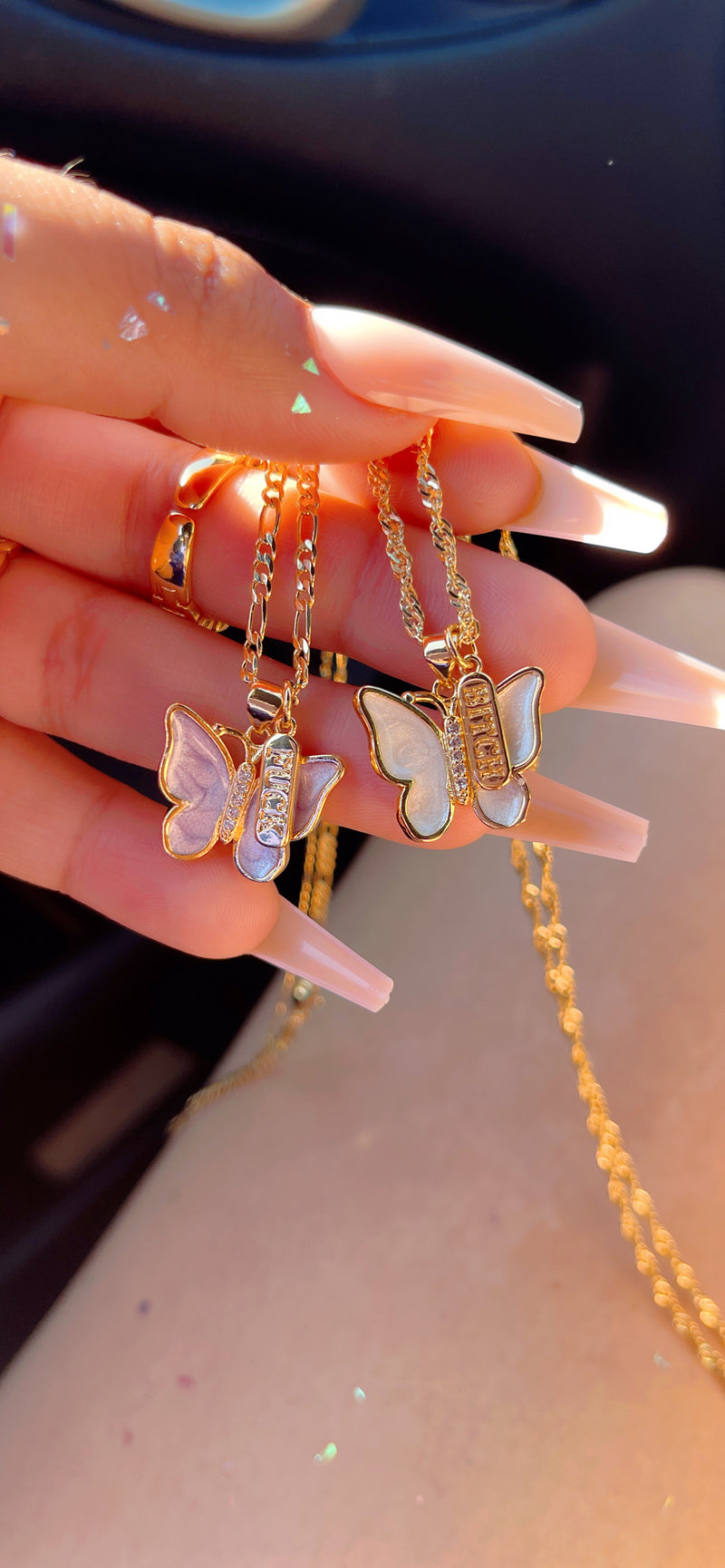 Mood Butterfly Necklace