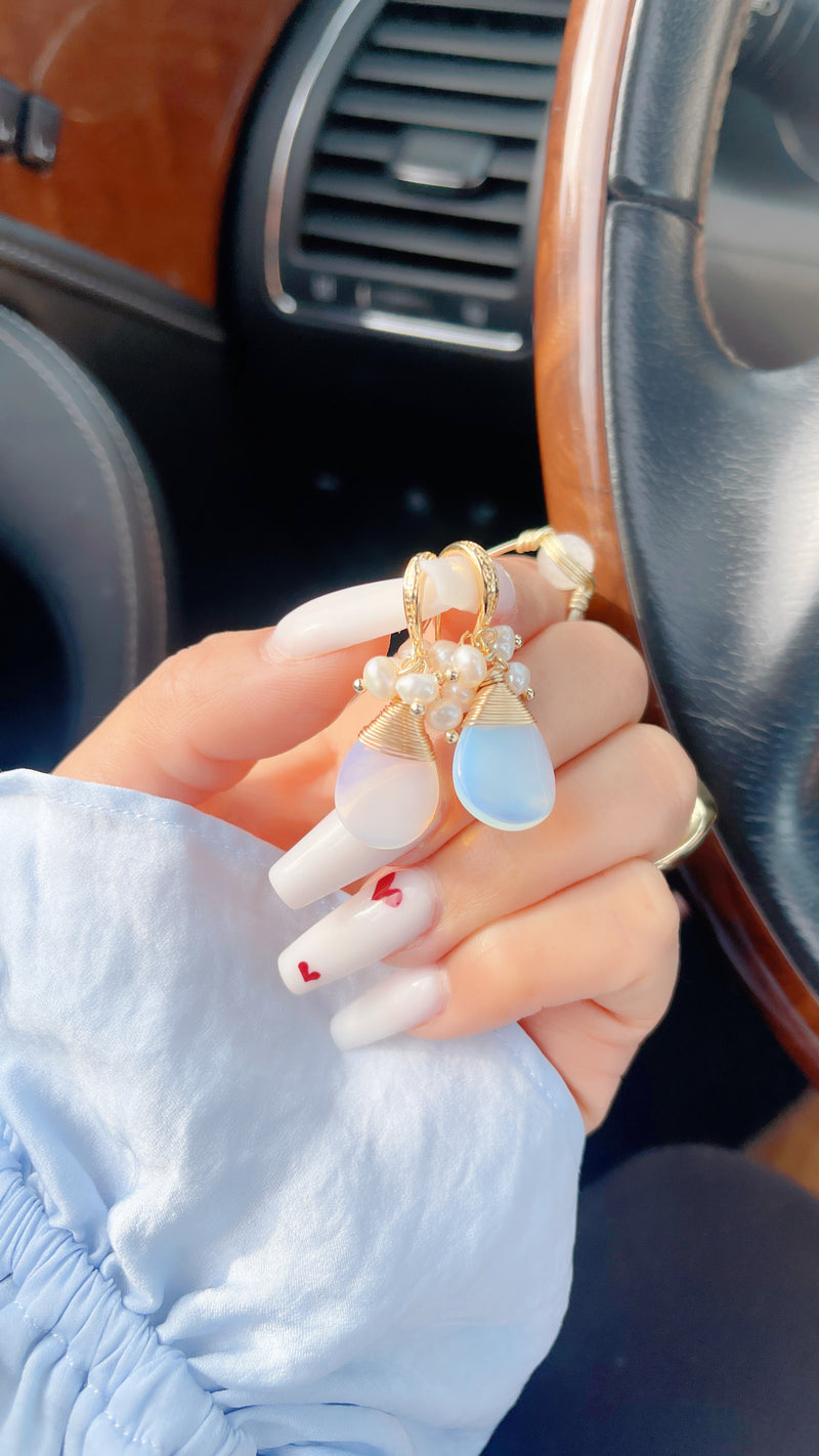 Aura Drop Earrings