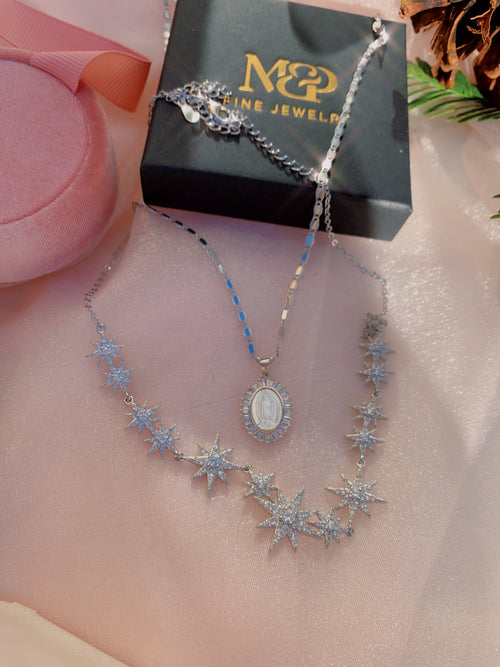 Cluster of Stars Necklace