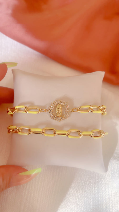 Juego de pulseras de neón Mary