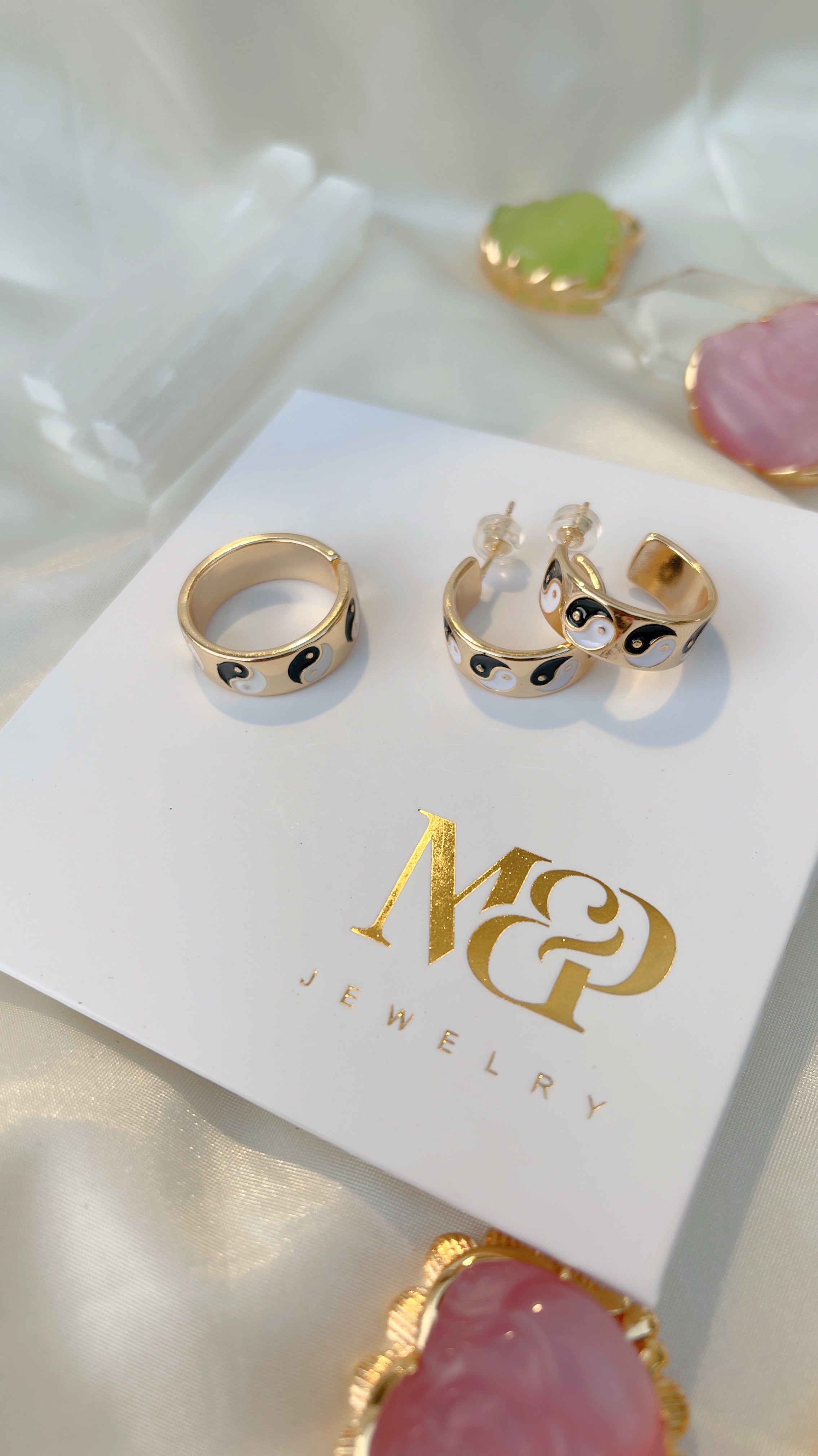 Yin and Yang Earrings