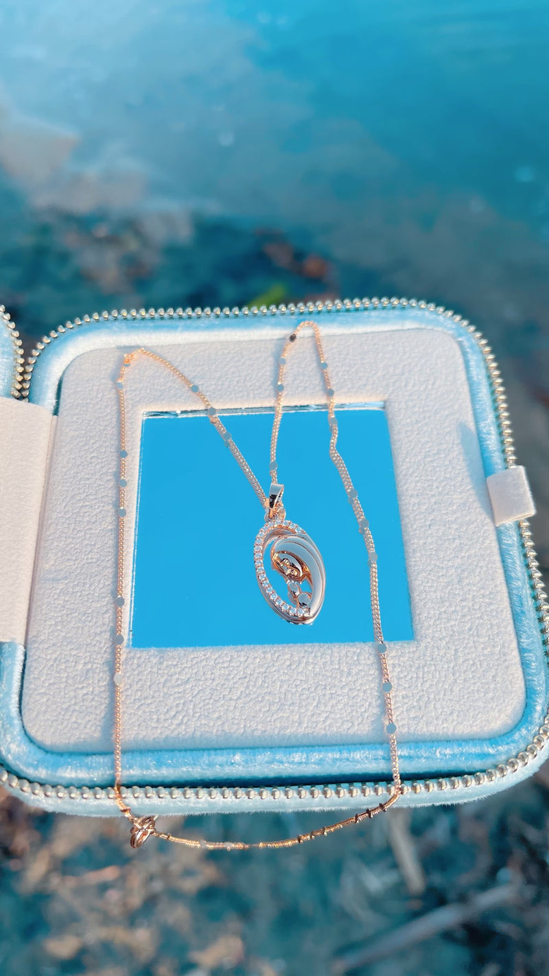 Rose Gold Mother Necklace