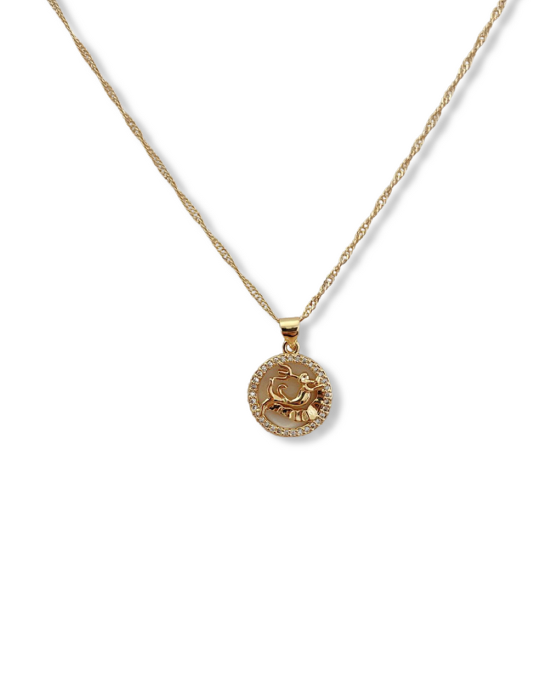 Diamond Zodiac Necklace