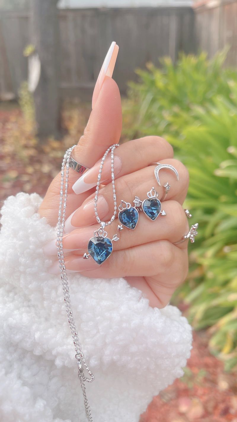 Conjunto de collar de amor real