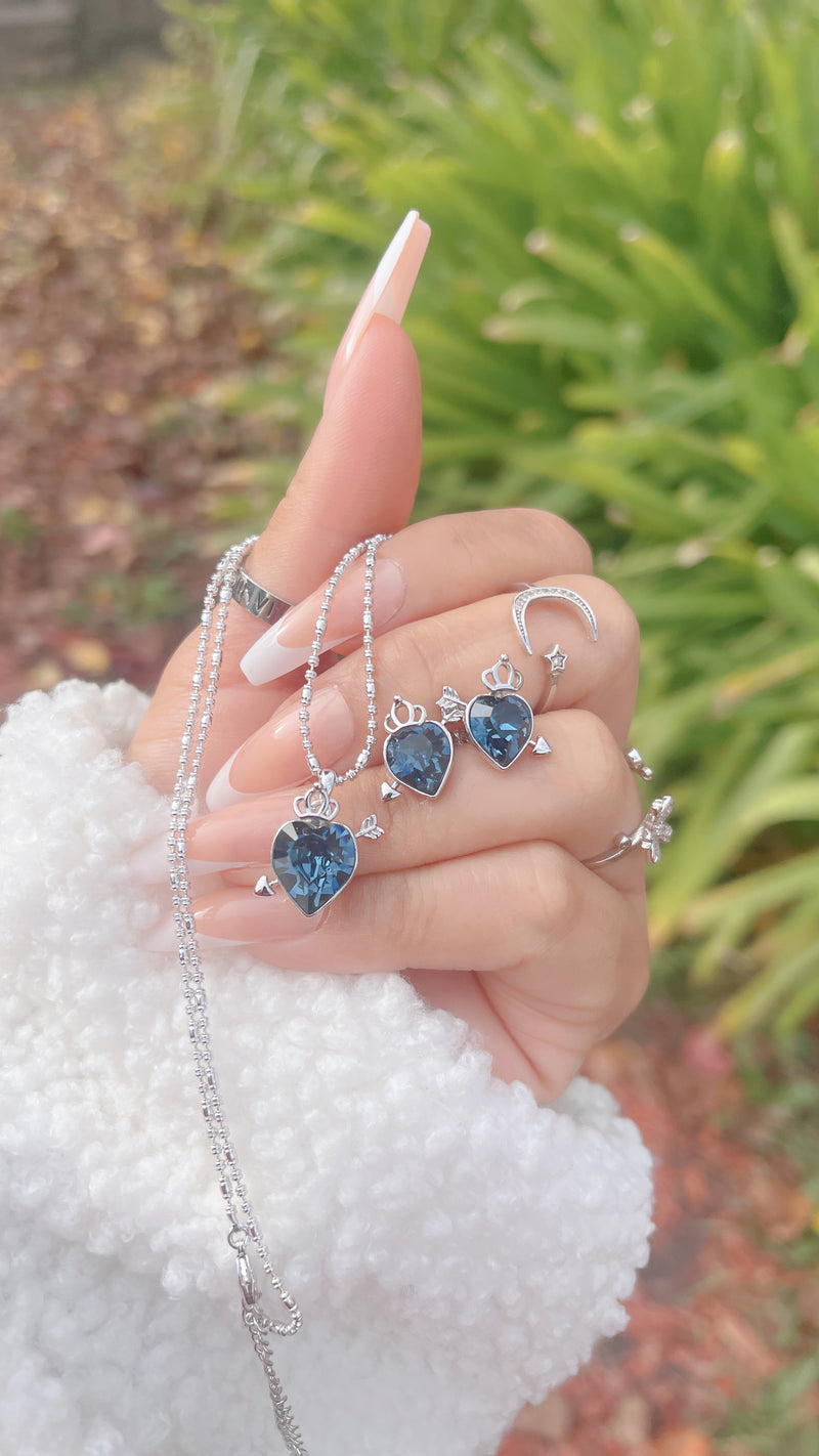 Conjunto de collar de amor real