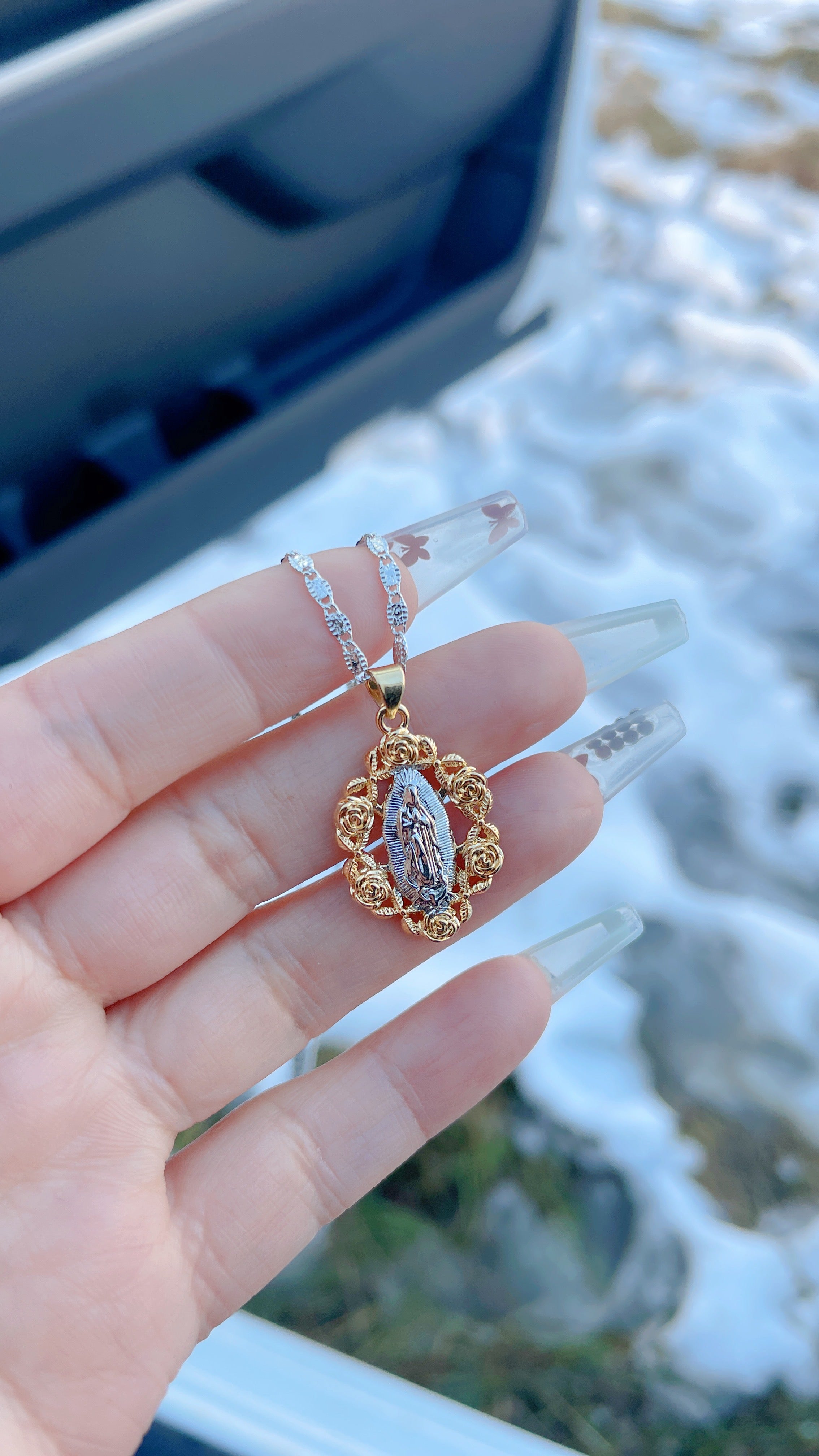 Virgencita de Guadalupe Necklace