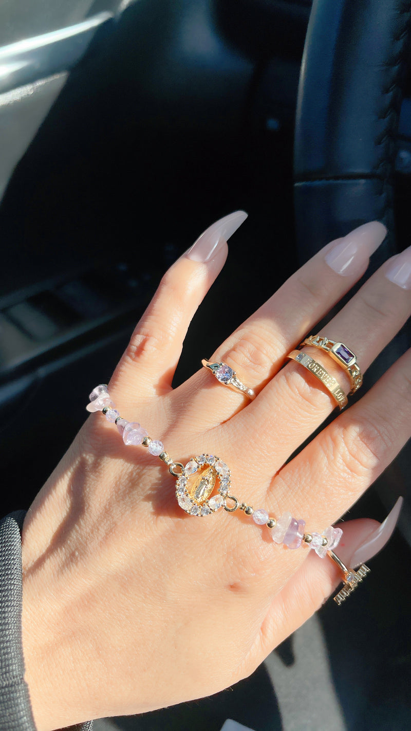 Amethyst 'More Bracelet