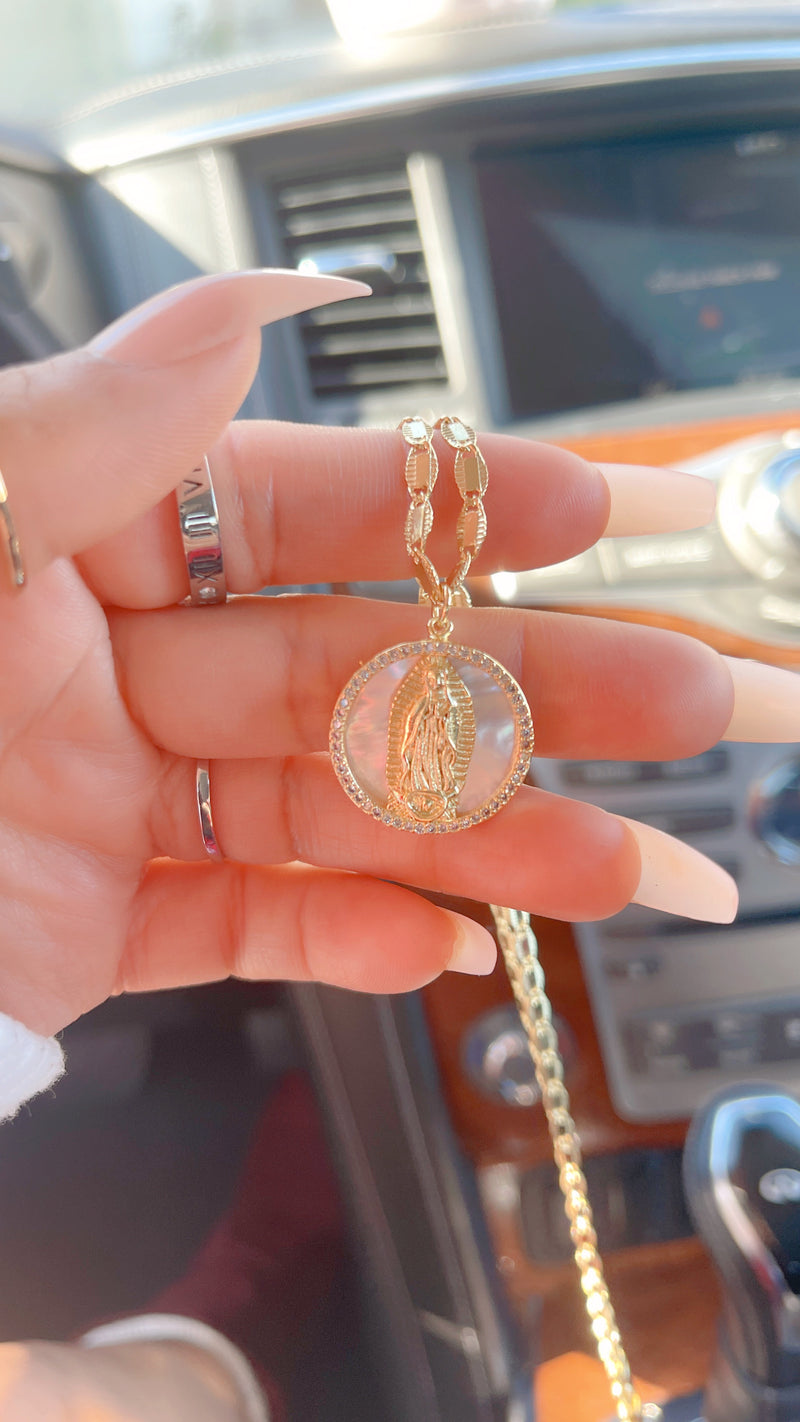 Mary Circle Necklace