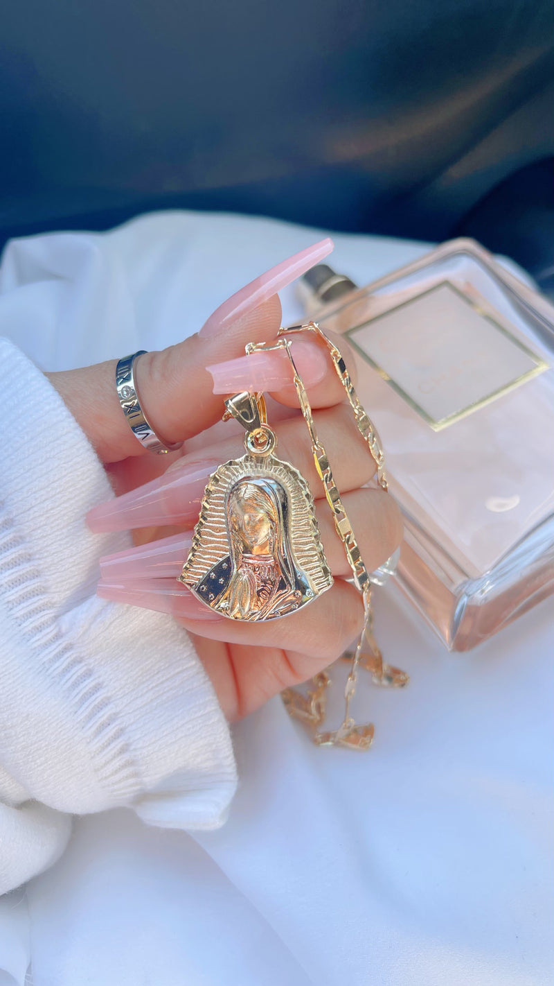 Virgen Milagrosa Necklace