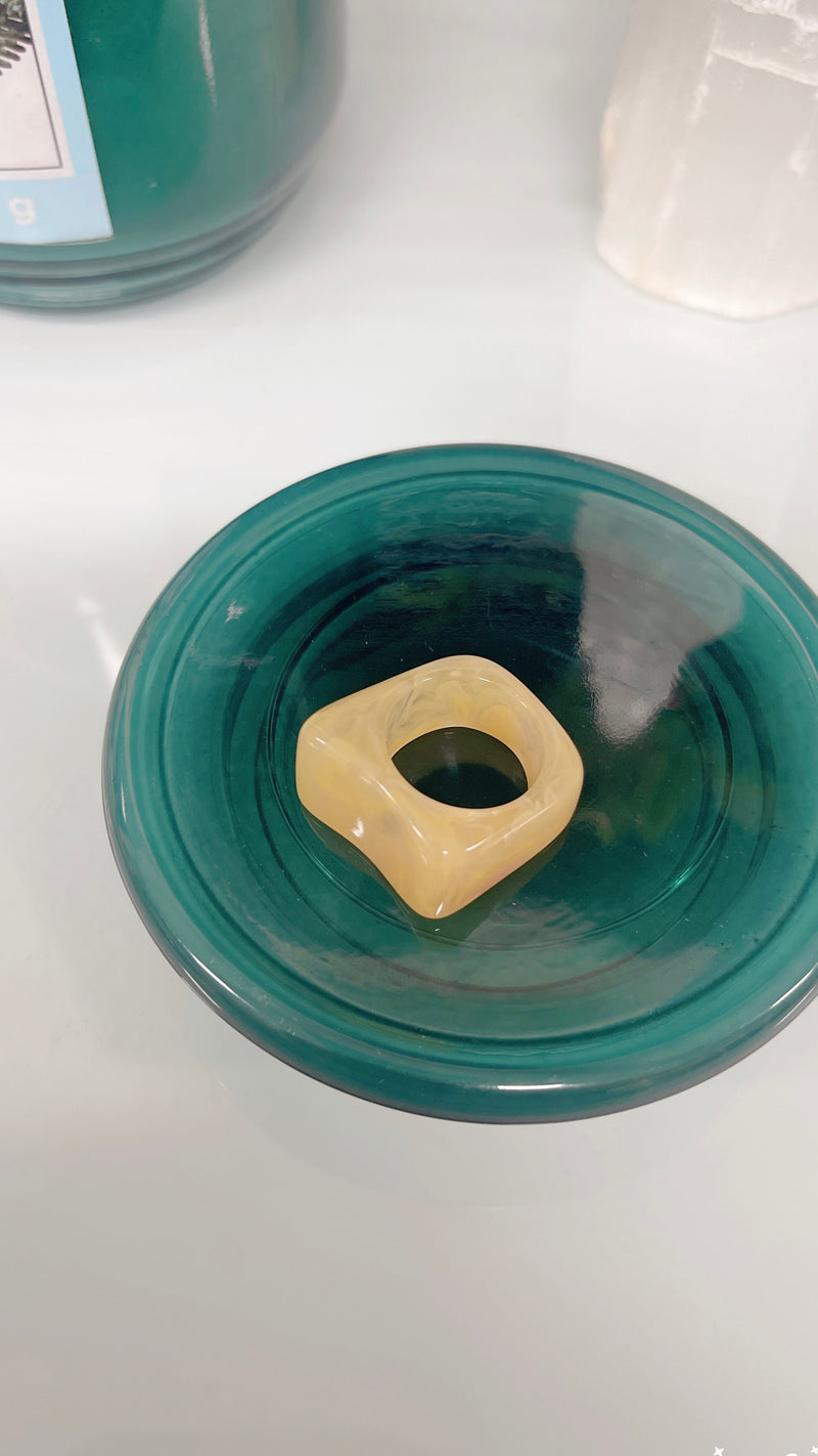 Random Modern Art Rings