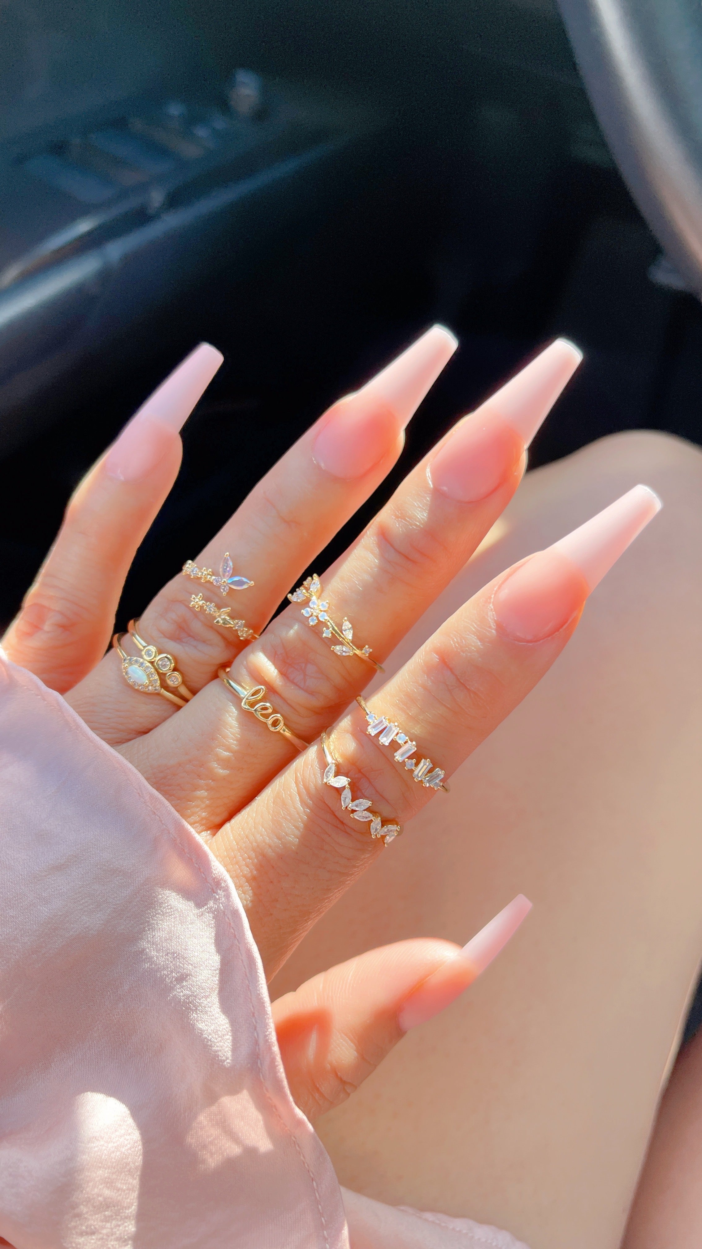 Gold Zodiac Rings