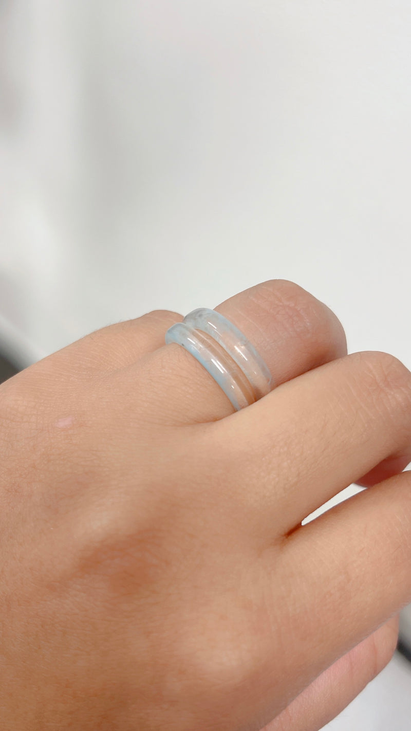 Random Modern Art Rings