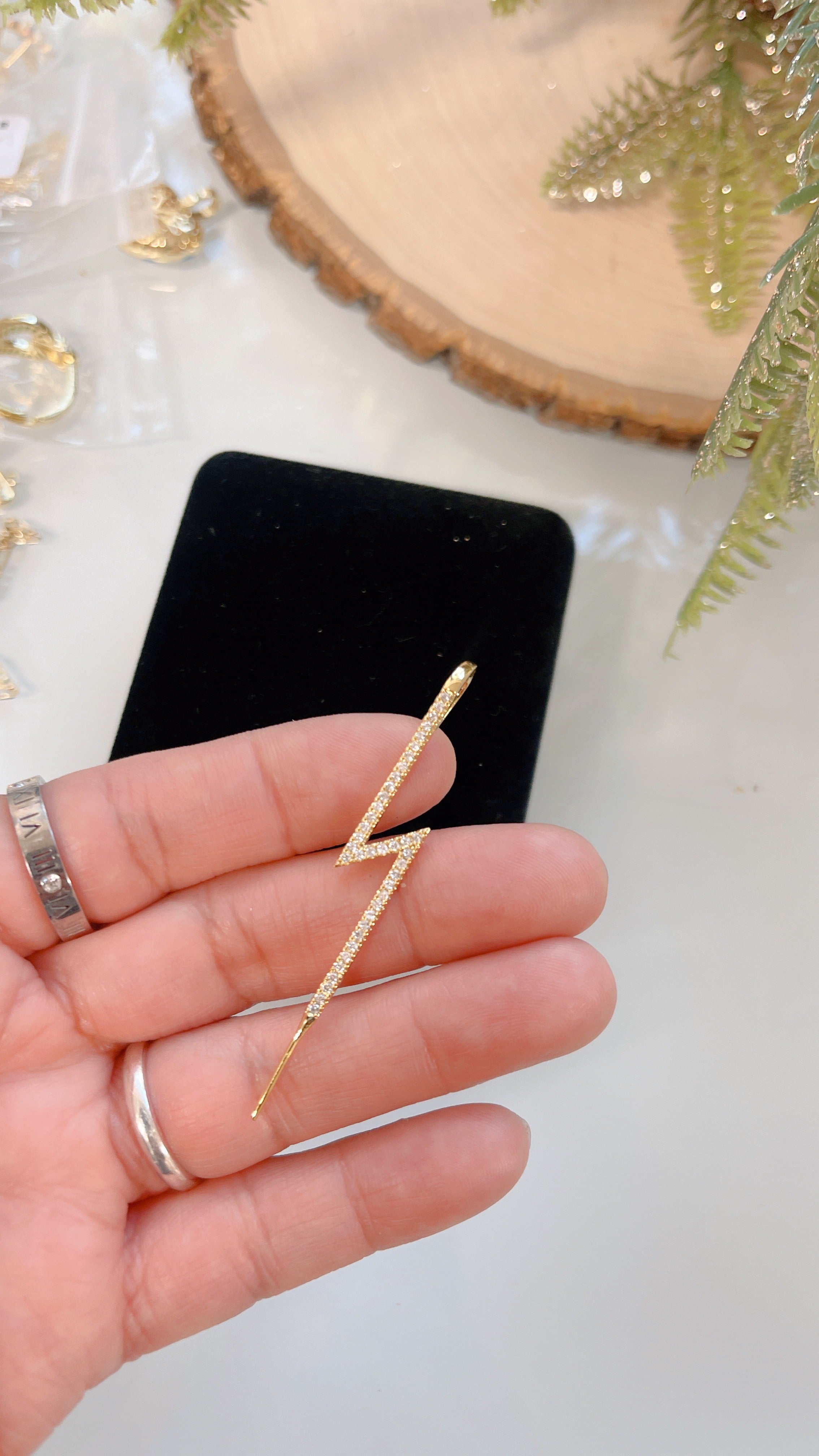Lightening Bolt Earring Cuff