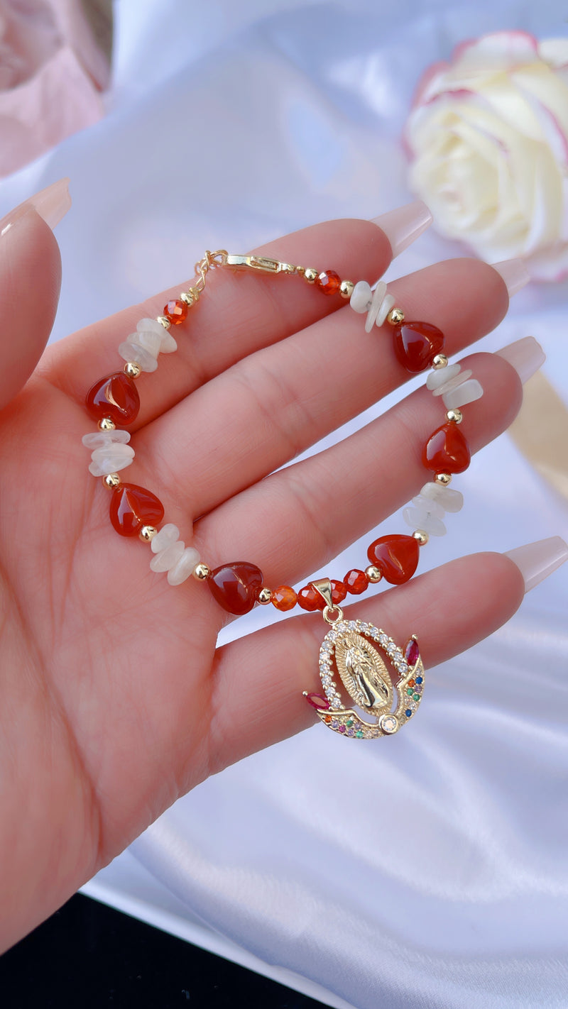 Carnelian BV Mary Bracelet