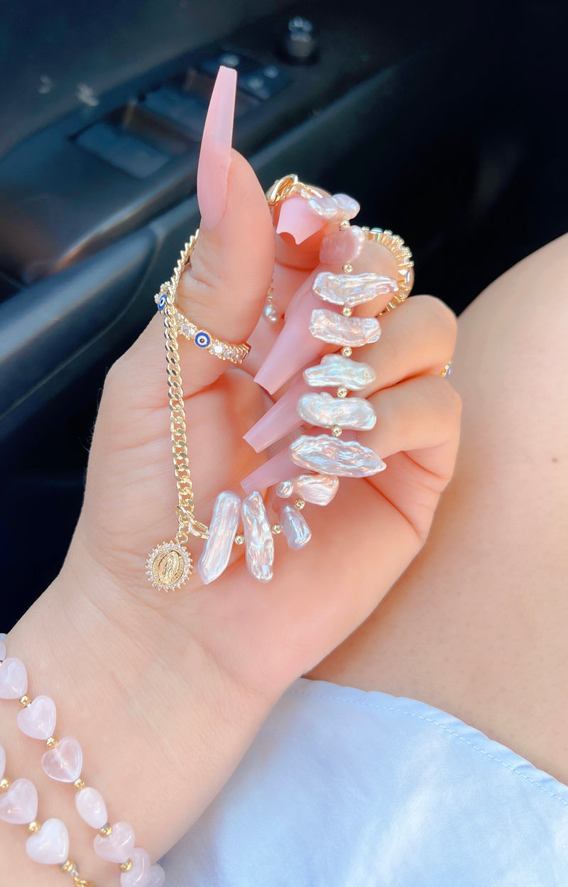 Vintage Mary Pearl Bracelet