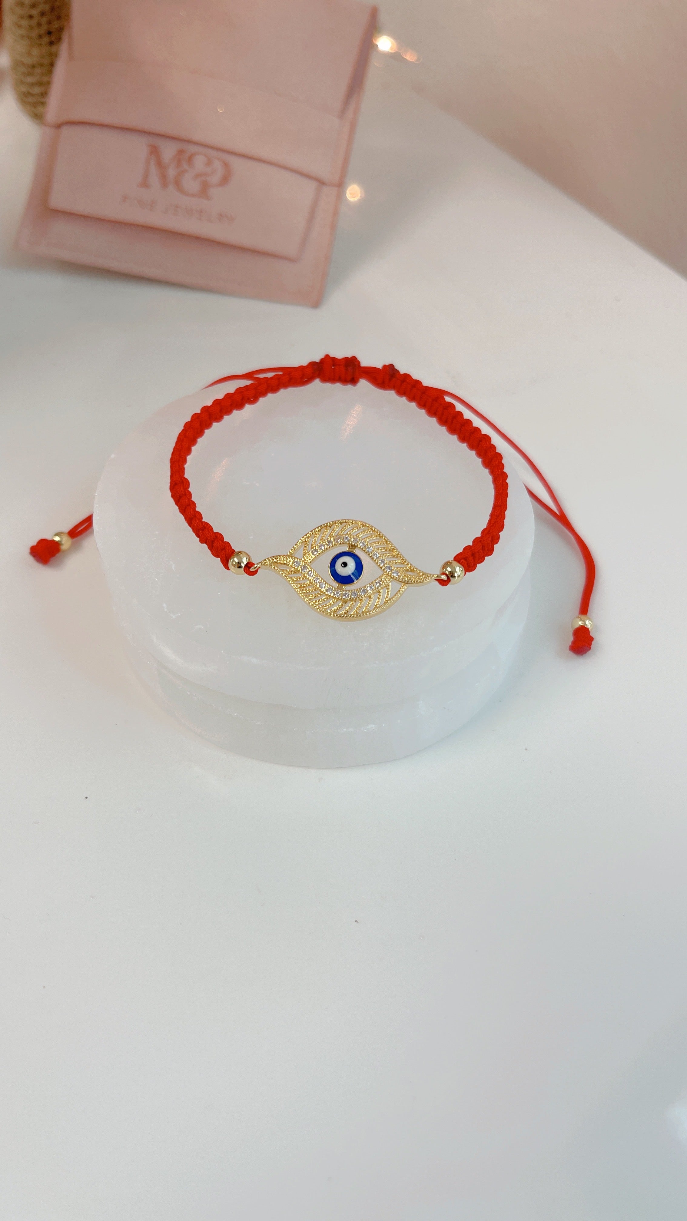Pulsera Mal de Ojo Roja