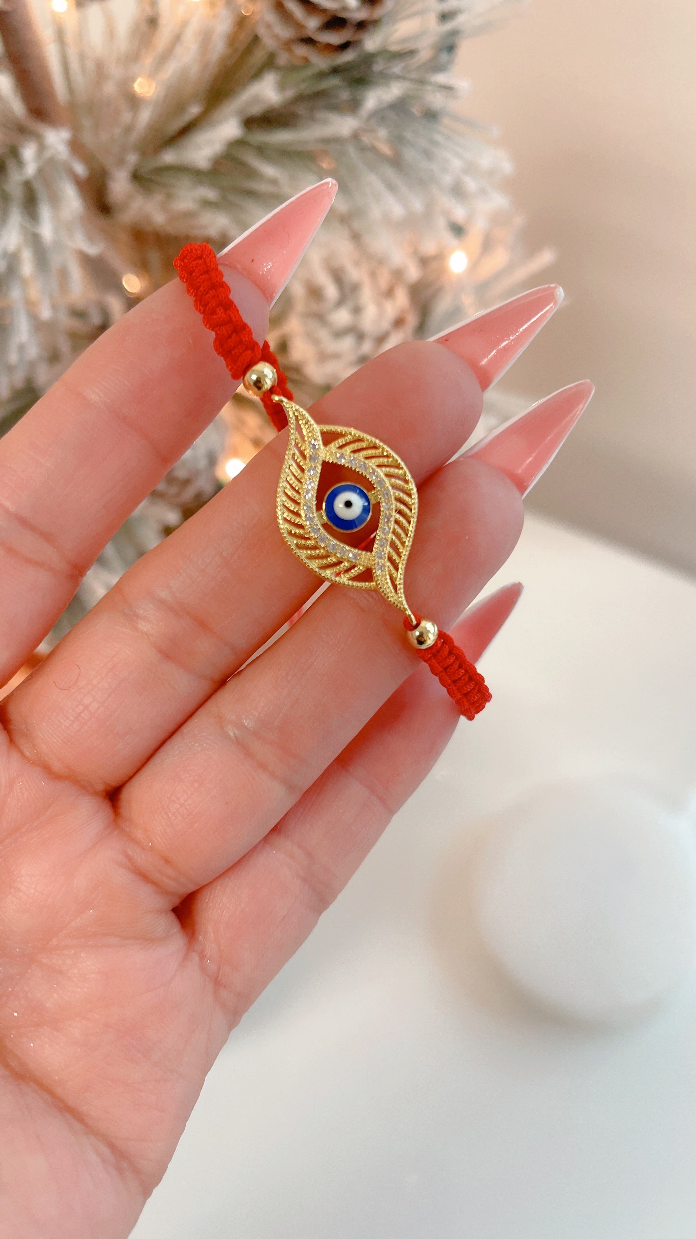 Pulsera Mal de Ojo Roja
