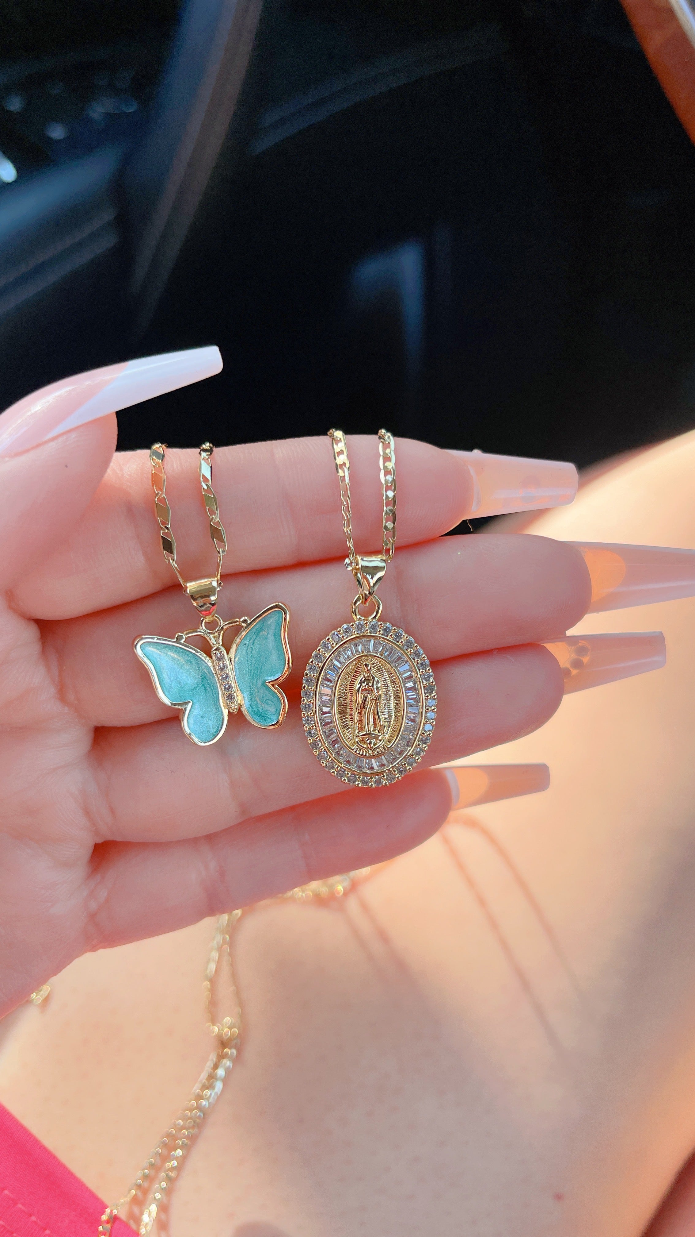 Maui Virgencita Necklace Set