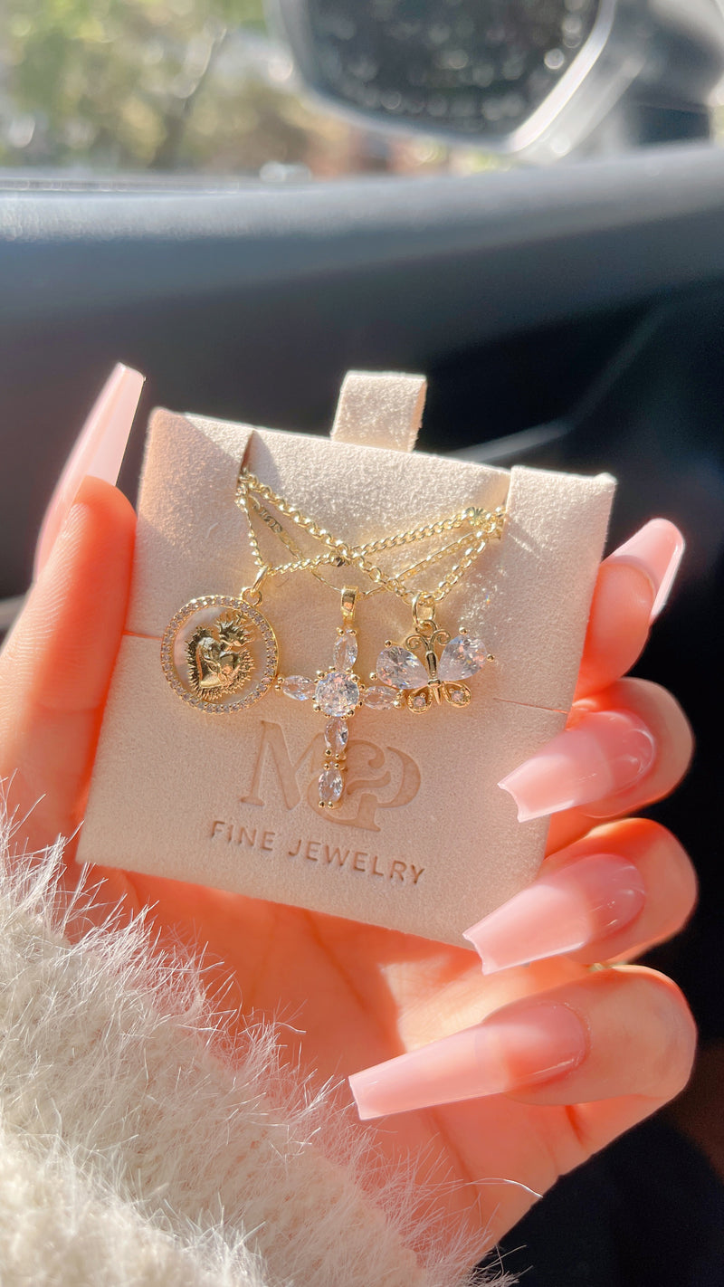 "Amor de Fuego" Necklace Set
