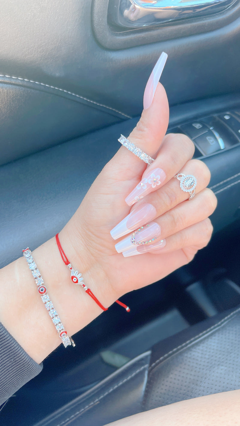 Pulsera de protección contra el mal de ojo de ley 925