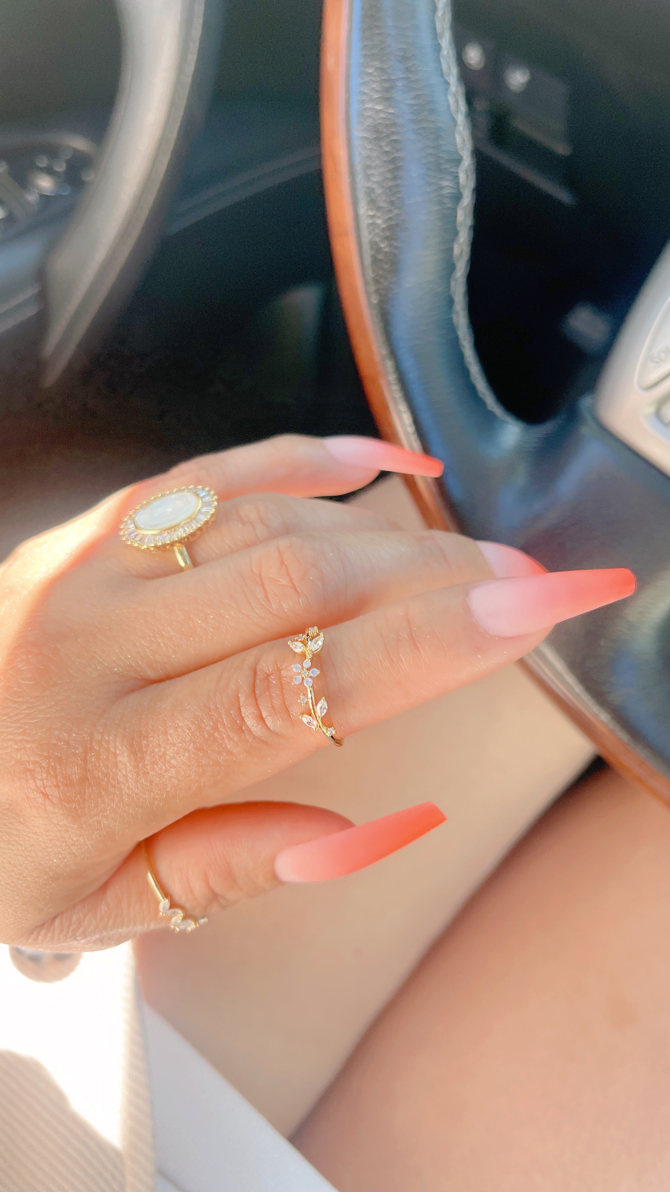 Enchanted Gold Vine Ring