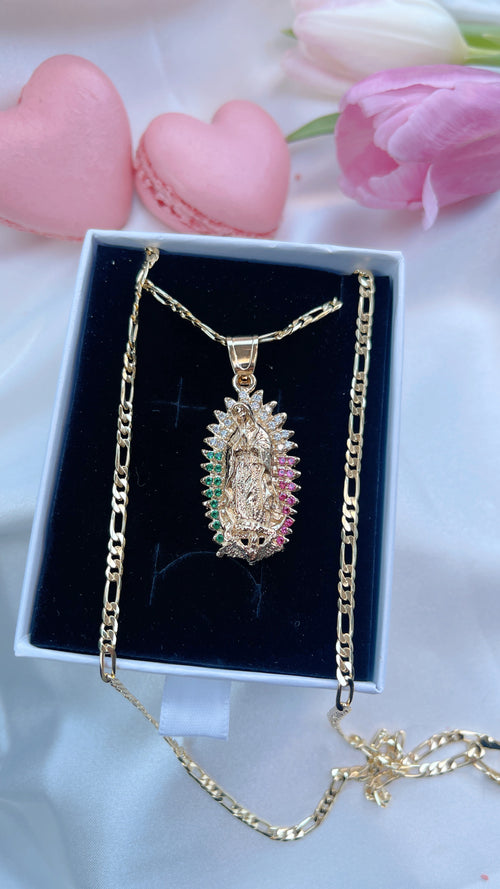 Virgen de Guadalupe Necklace